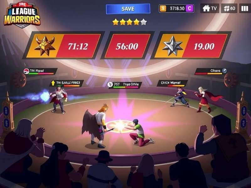 Pro League Warriors Gameplay Screenshot